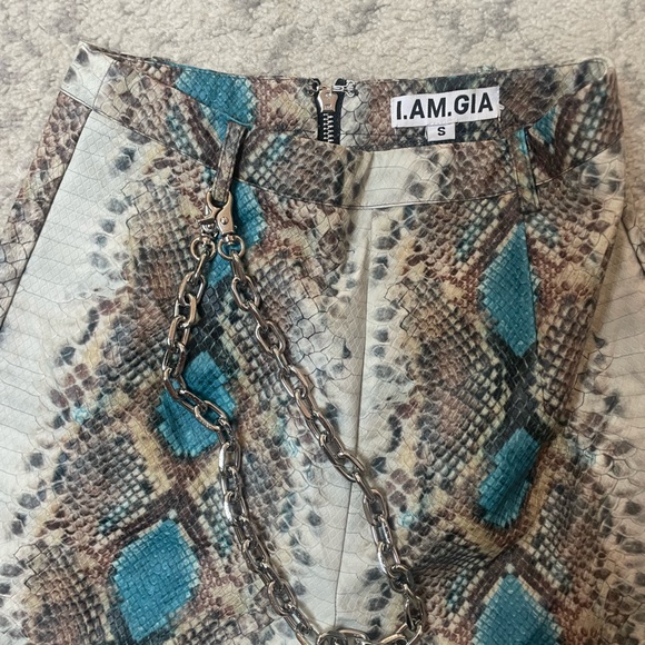 I.AM.GIA -Snakeskin pants - Picture 1 of 2